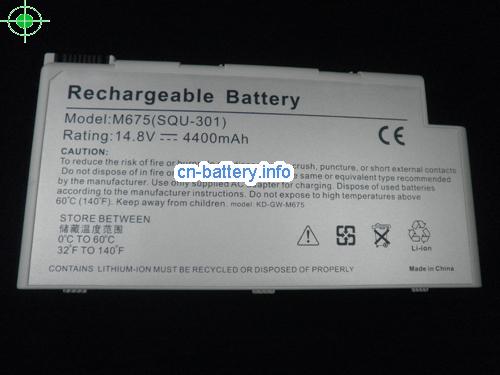  image 5 for  SQU-301 laptop battery 