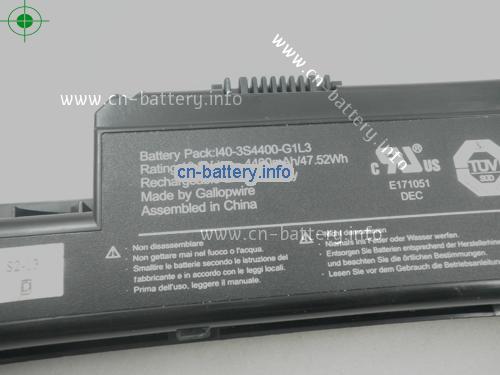  image 5 for  I40-3S4400-S1B1 laptop battery 