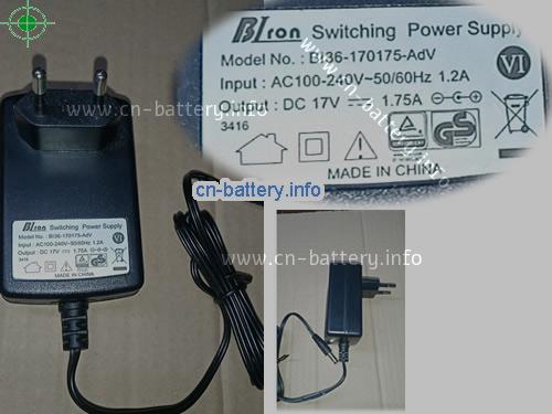 biron BI36-170175-ADV电源17V 1.75A 29.75W