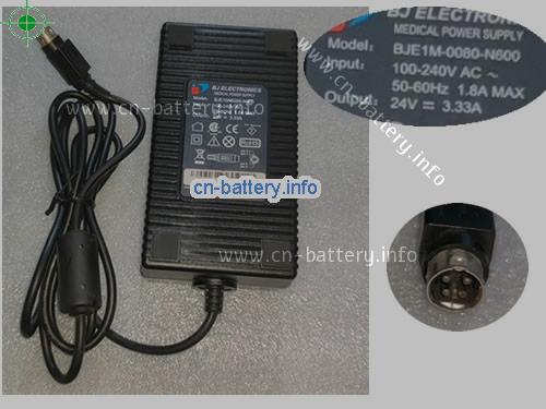 bj electronics BJE1M-0080-N600电源24V 3.33A 