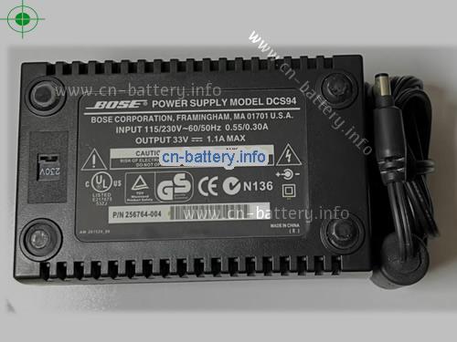 Bose Laptop AC Aapter 33V 1.1A
