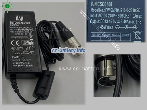 Dap Laptop AC Aapter 15V 2.67A