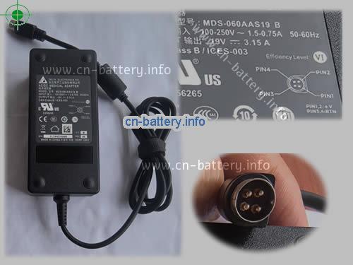 Delta Laptop AC Aapter 19V 3.15A