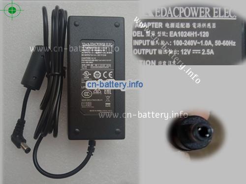 Edac Laptop AC Aapter 12V 2.5A