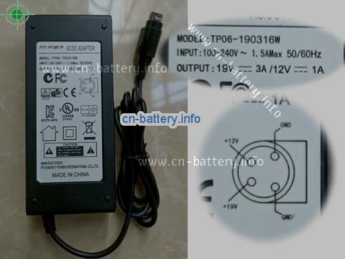 Fitpower Laptop AC Aapter 19V 3A