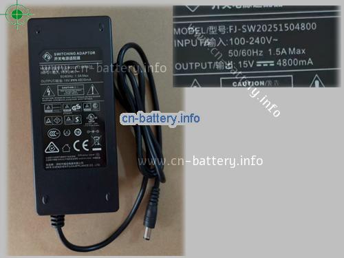 Fujia Laptop AC Aapter 15V 4.8A