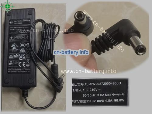 Fujia Laptop AC Aapter 20V 4.8A