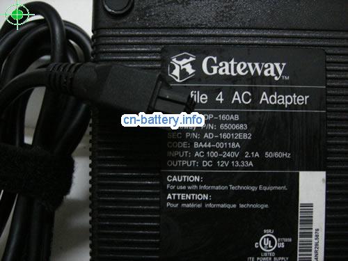 Gateway Laptop AC Aapter 12V 13.33A