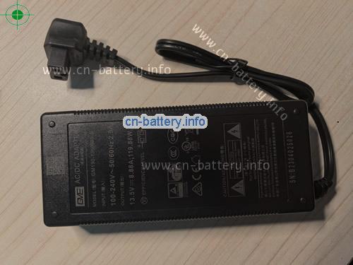 Gve Laptop AC Aapter 13.5V 8.88A