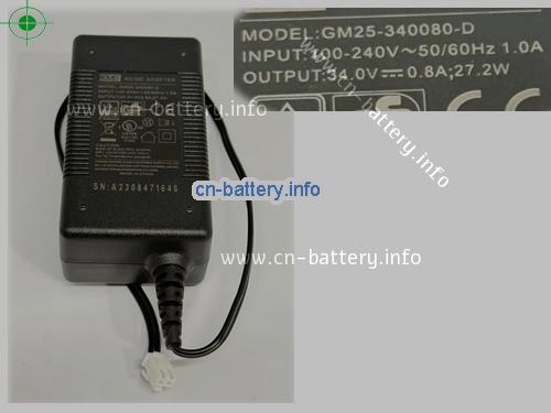 Gve Laptop AC Aapter 34V 0.8A