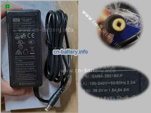 Gve Laptop AC Aapter 36V 1.8A