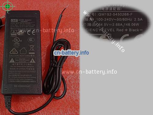 Gve Laptop AC Aapter 54.5V 2.68A