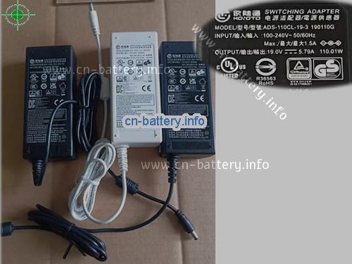 hoioto ADS-110CL-19-3 19011G电源19V 5.79A 110.01W