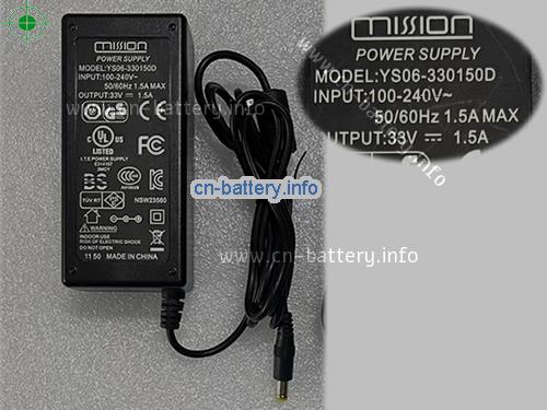 mission YS06-330150D电源33V 1.5A 49.5W
