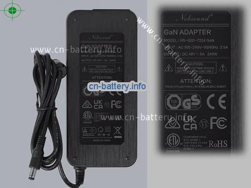 nabsound NS-02G-7224 GAN电源48V 5A 240W