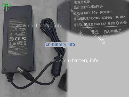 Soy Laptop AC Aapter 12V 6.5A