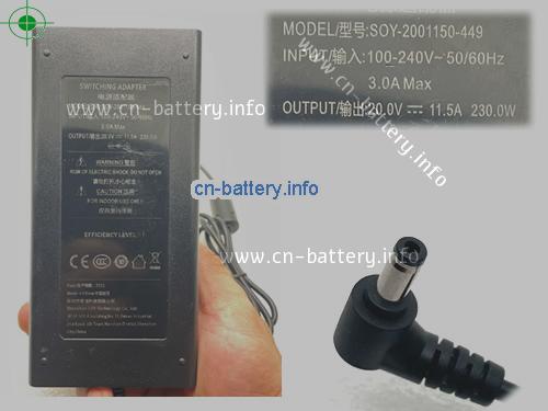 Soy Laptop AC Aapter 20V 11.5A