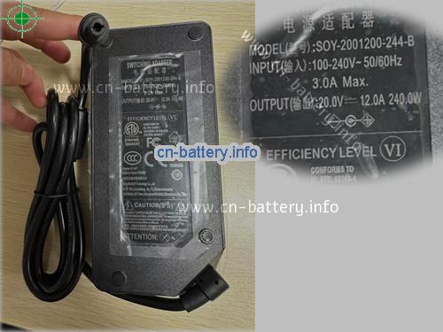 Soy Laptop AC Aapter 20V 12A