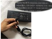 3YE 24V 10A Laptop AC Adapter 笔记本电源，笔记本电源5.5 x 2.5mm 