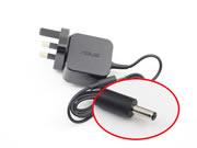 ASUS 12V 1.5A Laptop AC Adapter 笔记本电源，笔记本电源4.0 x 1.35mm 