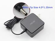 ASUS 19V 1.75A Laptop AC Adapter 笔记本电源，笔记本电源4.0 x 1.35mm 