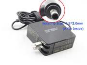 ASUS 19V 3.42A Laptop AC Adapter 笔记本电源，笔记本电源4.5 x 3.0mm 