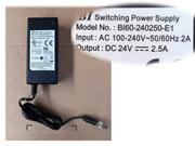 BI 24V 2.5A Laptop AC Adapter 笔记本电源，笔记本电源5.5 x 2.1mm 