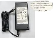 BI 5V 8A Laptop AC Adapter 笔记本电源，笔记本电源5.5 x 2.1mm 