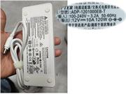 DELTA 12V 10A Laptop AC Adapter 笔记本电源，笔记本电源5.5 x 2.5mm 