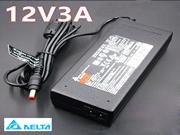 DELTA 12V 3A Laptop AC Adapter 笔记本电源，笔记本电源5.5 x 2.1mm 