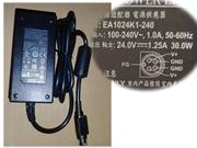 EDAC 24V 1.25A Laptop AC Adapter 笔记本电源,笔记本电源