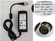 ELPAC 12V 6A Laptop AC Adapter 笔记本电源，笔记本电源