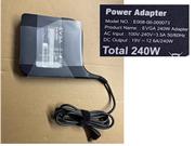 EVGA 19V 12.6A Laptop AC Adapter 笔记本电源，笔记本电源7.4 x 5.0mm 