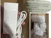 GOVEE 36V 2A Laptop AC Adapter 笔记本电源，笔记本电源5.5 x 2.1mm 