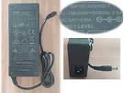 GVE 24V 6.35A Laptop AC Adapter 笔记本电源，笔记本电源5.5 x 2.5mm 
