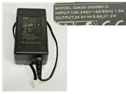 GVE 34V 0.8A Laptop AC Adapter 笔记本电源，笔记本电源
