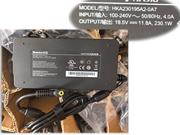 HUNTKEY 19.5V 11.8A Laptop AC Adapter 笔记本电源，笔记本电源5.5 x 2.5mm 