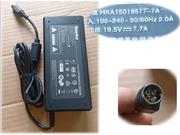 HUNTKEY 19.5V 7.7A Laptop AC Adapter 笔记本电源，笔记本电源