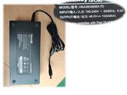HUNTKEY 48V 10A Laptop AC Adapter 笔记本电源，笔记本电源5.5 x 2.5mm 