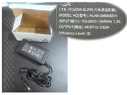 LEI 48V 0.83A Laptop AC Adapter 笔记本电源，笔记本电源5.5 x 2.1mm 
