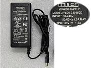 MISSION 33V 1.5A Laptop AC Adapter 笔记本电源，笔记本电源4.8 x 1.7mm 