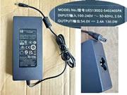 UE 54V 2.4A Laptop AC Adapter 笔记本电源，笔记本电源5.5 x 2.1mm 