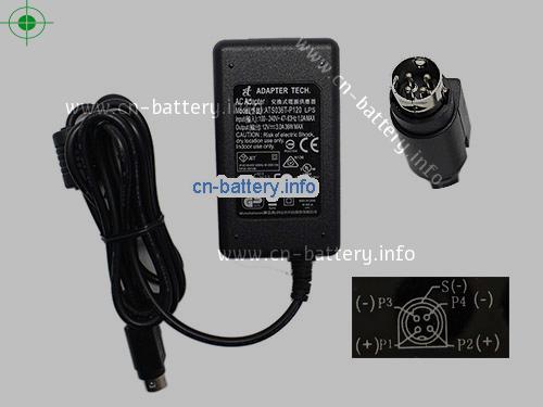  image 1 for  Adapter Tech 12V 3A笔记本适配器，笔记本电脑充电器在线網購,ADAPTERTECH12V3A36W-4PIN-SZXF-B 