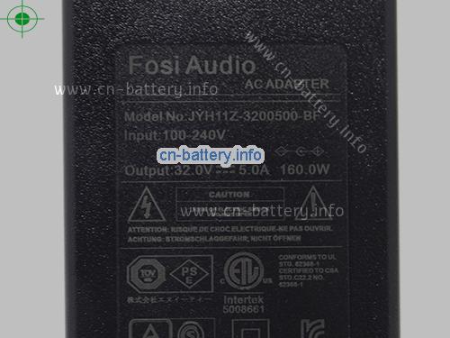 image 2 for  Fosi Audio 32V 5A笔记本适配器，笔记本电脑充电器在线網購,FOSIAUDIO32V5A160W-5.5x2.5mm 