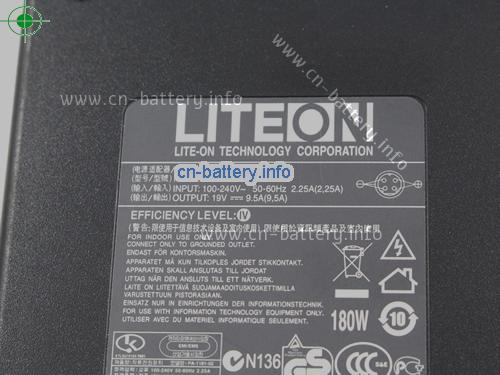  image 2 for  LITEON 19V 9.5A笔记本适配器，笔记本电脑充电器在线網購,LITEON19V9.5A180W-4PIN 