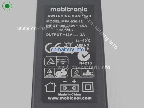  image 3 for  MOBITRONIC 12V 3A笔记本适配器，笔记本电脑充电器在线網購,MOBITRONIC12V3A36W-2holes 