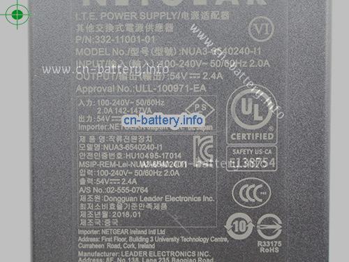  image 2 for  NETGEAR 54V 2.4A笔记本适配器，笔记本电脑充电器在线網購,NETGEAR54V2.4A130W-6.0x3.0mm 