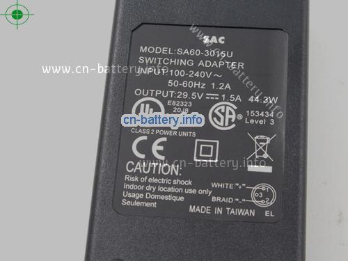  image 3 for  SAC 29.5V 1.5A笔记本适配器，笔记本电脑充电器在线網購,SAC29.5V1.5A44W-3PIN 