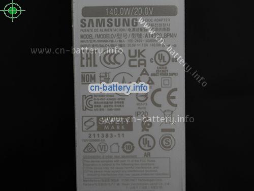  image 2 for  SAMSUNG 20V 7A笔记本适配器，笔记本电脑充电器在线網購,SAMSUNG20V7A14W-6.4x4.4mm-W 